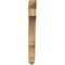 Ekena Millwork Balboa Arts & Crafts Smooth Bracket, Western Red Cedar, 3 1/2"W x 22"D x 34"H BKT04X22X34BOA03SWR - alternate 4